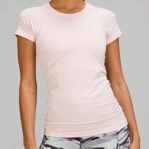 Lululemon Swiftly Tech Short Sleeve 2.0 Running Top Strawberry Milkshake Pink 6